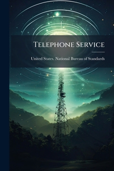 Paperback Telephone Service: June 24, 1921 Book