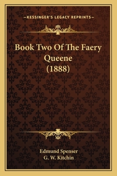 Paperback Book Two Of The Faery Queene (1888) Book
