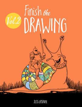 Paperback Finish the Drawing (Volume 2) Book