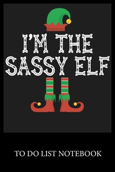 I'm Sassy Elf: Checklist Paper To Do & Dot Grid Matrix To Do Journal, Daily To Do Pad, To Do List Task, Agenda Notepad Daily Work Task Checklist Planner School Home Office