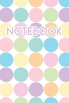 Notebook: Pastel 110 Blank Lined College Ruled Journal