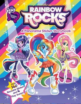 Paperback My Little Pony Equestria Girls: Rainbow Rocks (3) (Panorama Sticker Storybook) Book