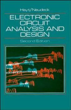 Paperback Electronic Circuit Analysis and Design Book