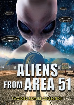 DVD Aliens from Area 51 Book
