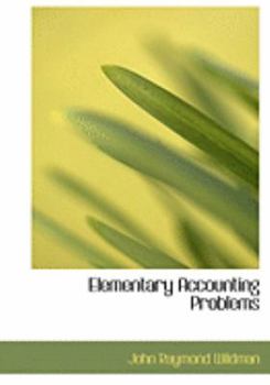 Paperback Elementary Accounting Problems [Large Print] Book