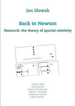Paperback Back to Newton: Research: the theory of special relativity Book