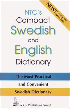 Hardcover NTC's Compact Swedish and English Dictionary Book
