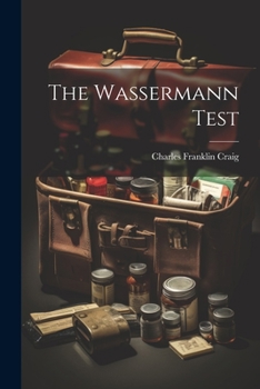 Paperback The Wassermann Test Book
