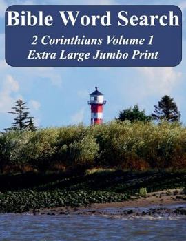 Paperback Bible Word Search 2 Corinthians Volume 1: King James Version Extra Large Jumbo Print Book