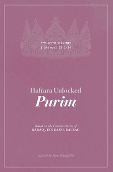 Paperback Haftara Unlocked: Purim Book