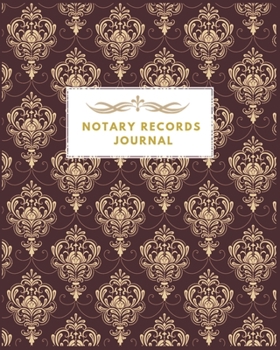 Paperback Notary Records Journal: Public Notary Book, Notary Journal: Public Record Book: Vintage Red Notary Public: Official Notary Journal- Public Not Book