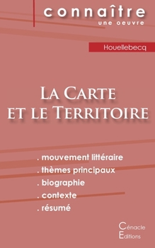 Paperback Fiche de lecture La Carte et le territoire de Michel Houellebecq (Analyse littéraire de référence et résumé complet) [French] Book