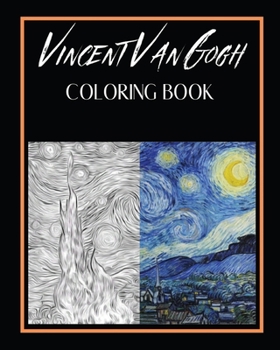 Paperback Vincent Van Gogh Coloring Book