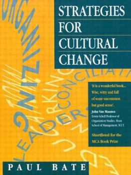 Paperback Strategies for Cultural Change Book