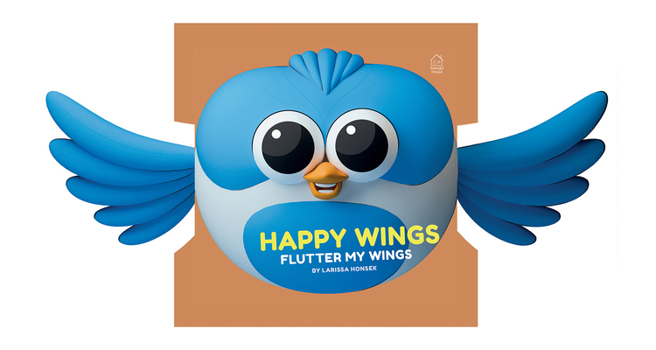 Rag Book Happy Wings - Flutter My Wings Book