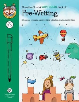 Paperback Smarties Studio Wipe-Clean Book of Pre-Writing Book