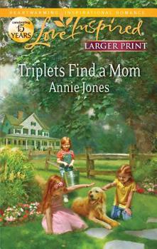 Mass Market Paperback Triplets Find a Mom [Large Print] Book