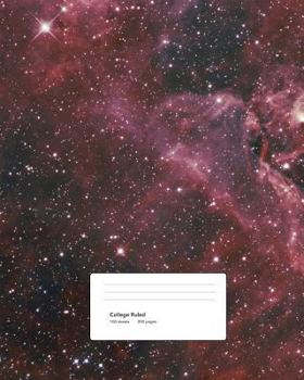 College Ruled: College Ruled Notebook| 1 Subject Composition Notebook College Ruled 200 Pages| Cute College Ruled Notebook For Teens And Adults| Galaxy Volume 3