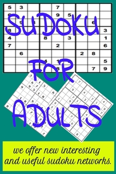 Paperback Sudoku For Adults: SUDOKU puzzle book interesting and useful for adults Book