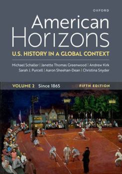 Paperback American Horizons 5th Edition Volume 2 Book