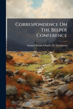 Paperback Correspondence On The Belper Conference Book