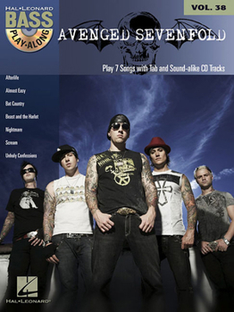 Misc. Avenged Sevenfold: Bass Play-Along Volume 38 Book