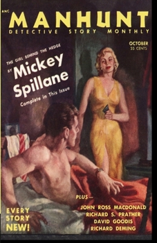 Paperback Manhunt, October 1953 Book