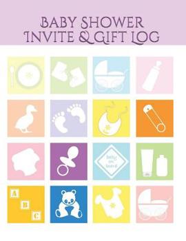 Paperback Baby Shower Invite & Gift Log Book