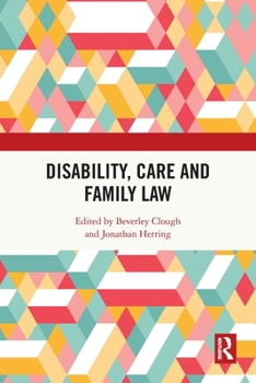 Paperback Disability, Care and Family Law Book