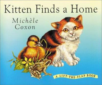Paperback Kitten Finds a Home: A Lift-The-Flap Book