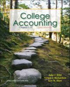 Paperback College Accounting, Chapters 1-14 [With Connected World: Fiscal 2008 Annual Report, Best B] Book