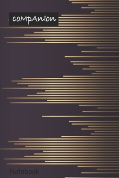 Paperback Companion Notebook: Designer Notebook: Wide Ruled Lined Paper Notebook Journal: Designer Workbook for Writing Notes Book