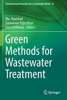 Paperback Green Methods for Wastewater Treatment Book