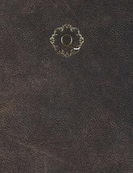 Paperback Monogram "Q" Grid Sketchbook Book