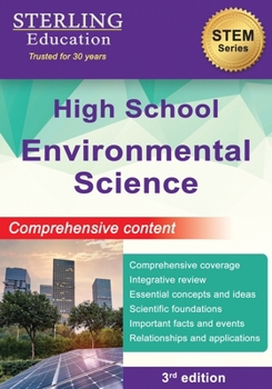 Paperback High School Environmental Science: Comprehensive Content for High School Environmental Science Book