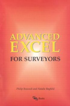 Paperback Advanced Excel for Surveyors Book
