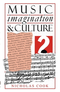 Paperback Music, Imagination, and Culture Book