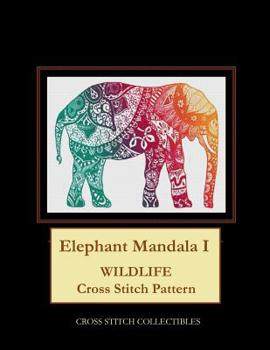 Paperback Elephant Mandala I: Wildlife Cross Stitch Pattern Book