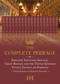 Hardcover The Complete Peerage: Camden to Cunningham Book