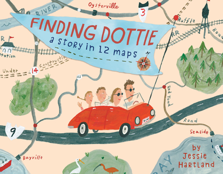 Library Binding Finding Dottie: A Story in 12 Maps Book