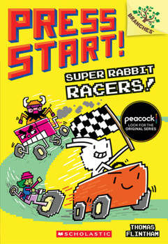 Paperback Super Rabbit Racers!: A Branches Book (Press Start! #3): Volume 3 Book