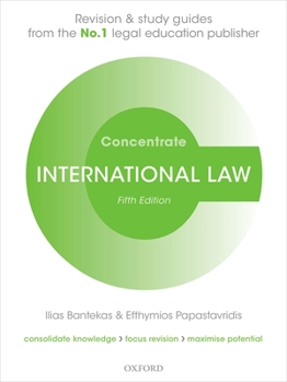 Paperback International Law Concentrate: Law Revision and Study Guide Book