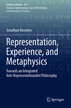 Paperback Representation, Experience, and Metaphysics: Towards an Integrated Anti-Representationalist Philosophy Book