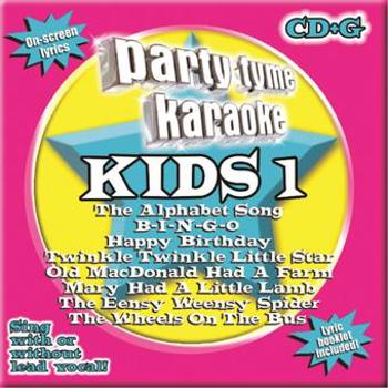 Music - CD Party Tyme Karaoke - Kids 1 (8+8-song CD+G) Book