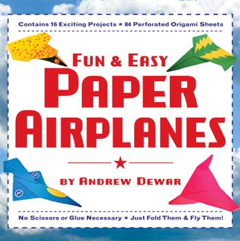 Paperback Fun & Easy Paper Airplanes: This Easy Paper Airplanes Book Contains 16 Fun Projects, 84 Papers & Instruction Book: Great for Both Kids and Parents Book