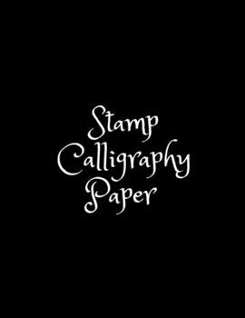 Paperback Stamp: Calligraphy Paper - Writing Journal Note Book