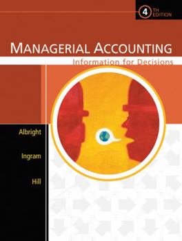 Hardcover Pkg: Managerial Accounting: Information for Decisions + CD [With CDROM] Book