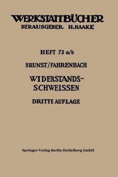 Paperback Widerstandsschweißen [German] Book