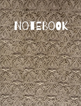 Paperback Notebook: Lined White Paper, 100 Pages/Large (8.5 x 11) Book