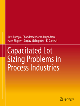 Hardcover Capacitated Lot Sizing Problems in Process Industries Book